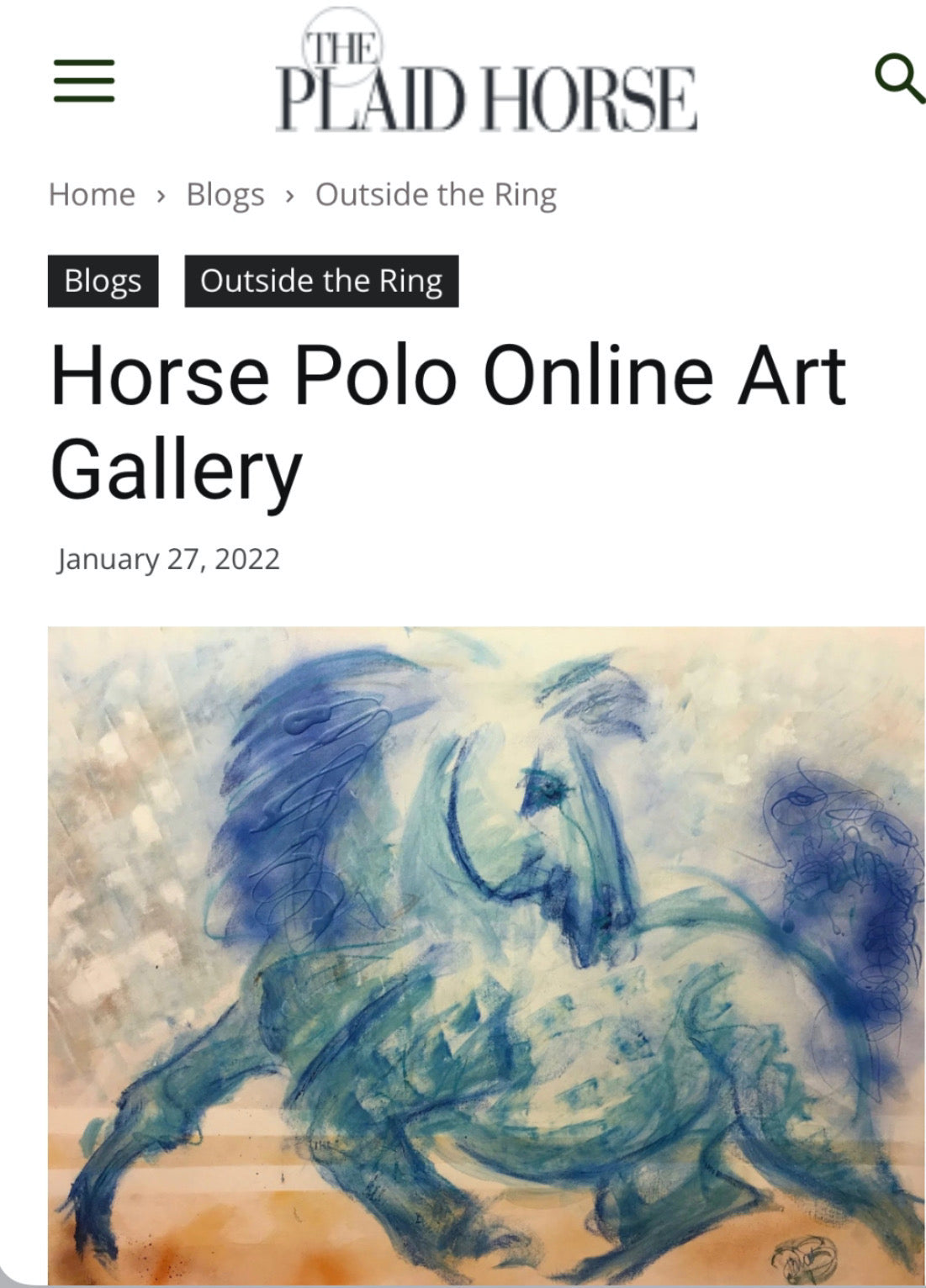 horses, art, modern horse