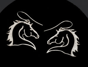 Silver Charm Equestrian Jewelry Set