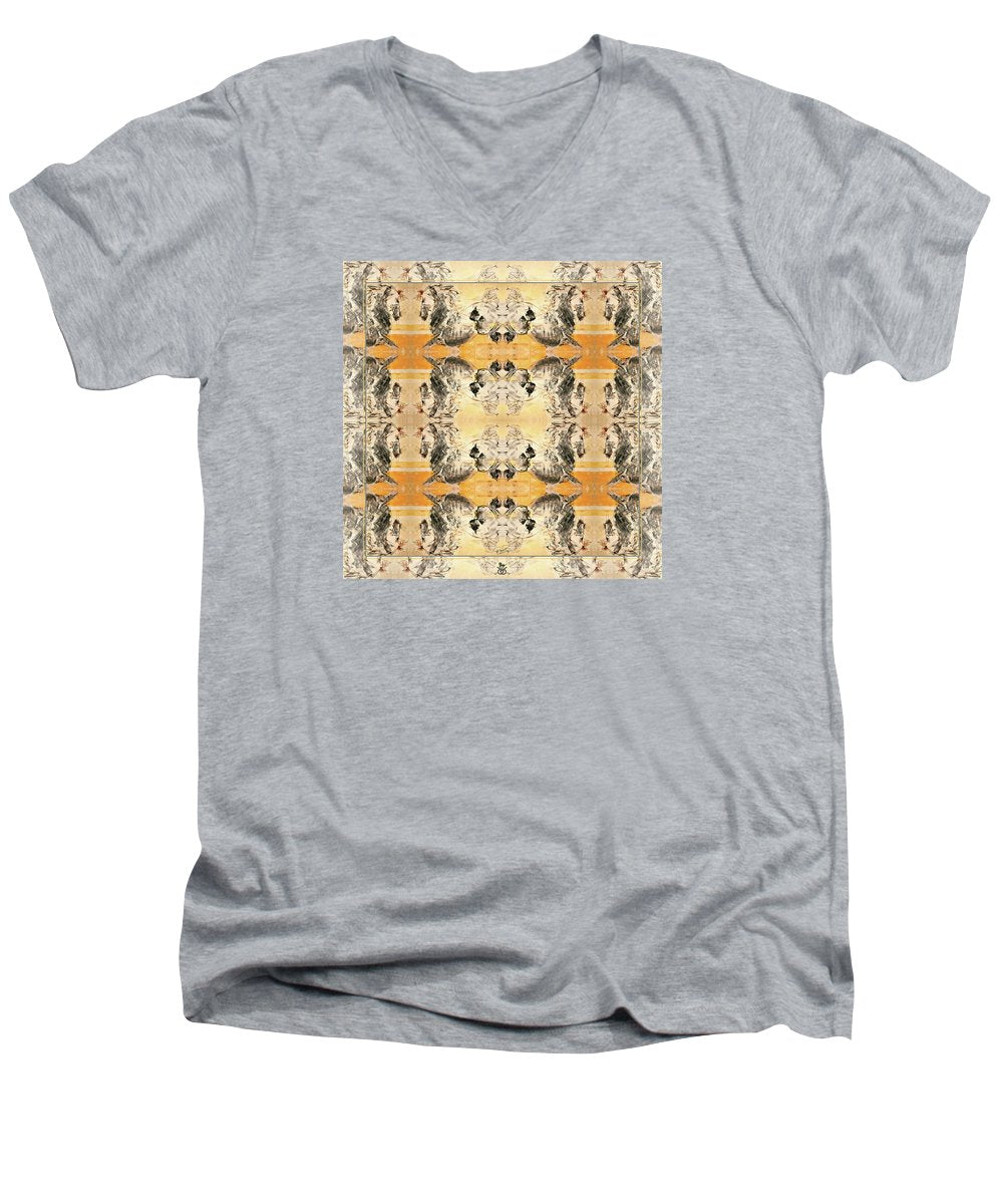 Sun Stallion - Men's V-Neck T-Shirt